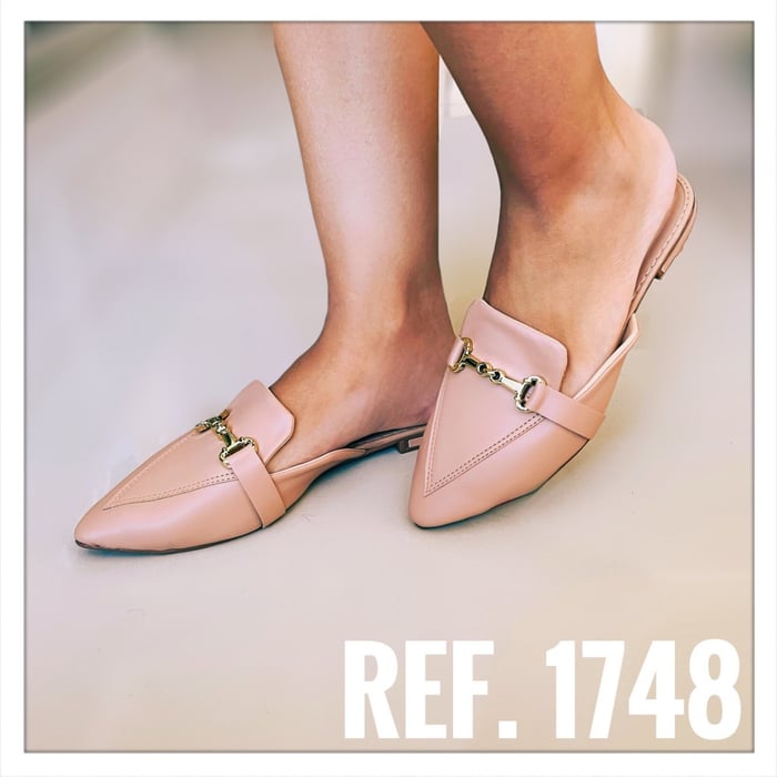 Mule prime enfeite Safari nude