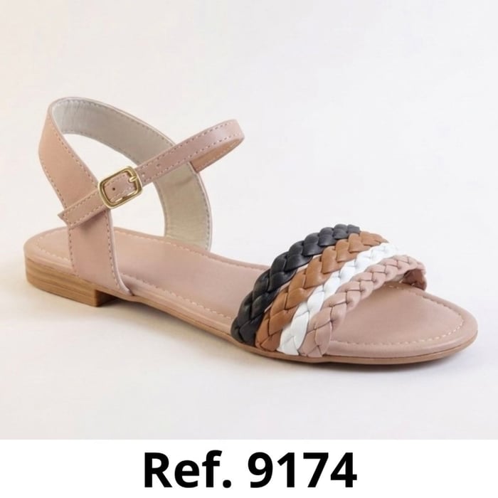 Rasteira pop percata tranca fina color