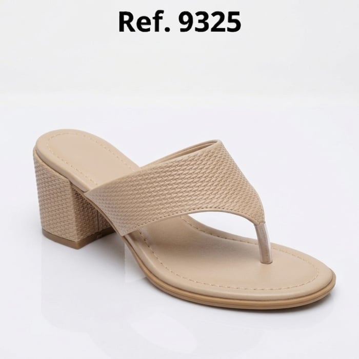 nude Salto 7 cm Rob mule toe